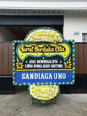 Papan Bunga Duka di Tanjung Agung